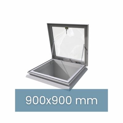 Lichtkuppel Flachdach – 900 × 900 mm