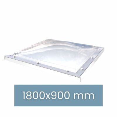 Lichtkuppel Flachdach – 1800 × 900 mm